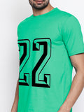 Blacksmith Number 22 Round Neck Printed T-shirt for Men - Tshirt for Men.