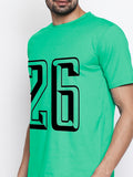 Blacksmith | Blacksmith Fashion | Blacksmith Mint Number 26 Round Neck Printed T-shirt