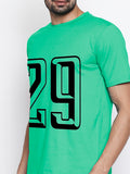 Blacksmith | Blacksmith Fashion | Blacksmith Mint Number 29 Round Neck Printed T-shirt