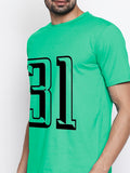 Blacksmith | Blacksmith Fashion | Blacksmith Mint Number 31 Round Neck Printed T-shirt