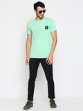 Blacksmith | Blacksmith Fashion | Blacksmith Mint Number 06 Round Neck Printed T-shirt