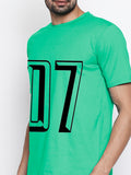 Blacksmith Number 07 Round Neck Printed T-shirt for Men - Tshirt for Men.