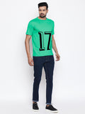 Blacksmith Number 17 Round Neck Printed T-shirt for Men - Tshirt for Men.