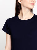 Blacksmith | Blacksmith Fashion | Blacksmith Navy Blue Plain Round Neck Top