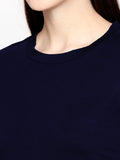 Blacksmith | Blacksmith Fashion | Blacksmith Navy Blue Plain Round Neck Top