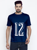 Blacksmith Number 12 Round Neck Printed T-shirt for Men - Tshirt for Men.