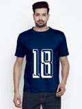 Blacksmith Number 18 Round Neck Printed T-shirt for Men - Tshirt for Men.