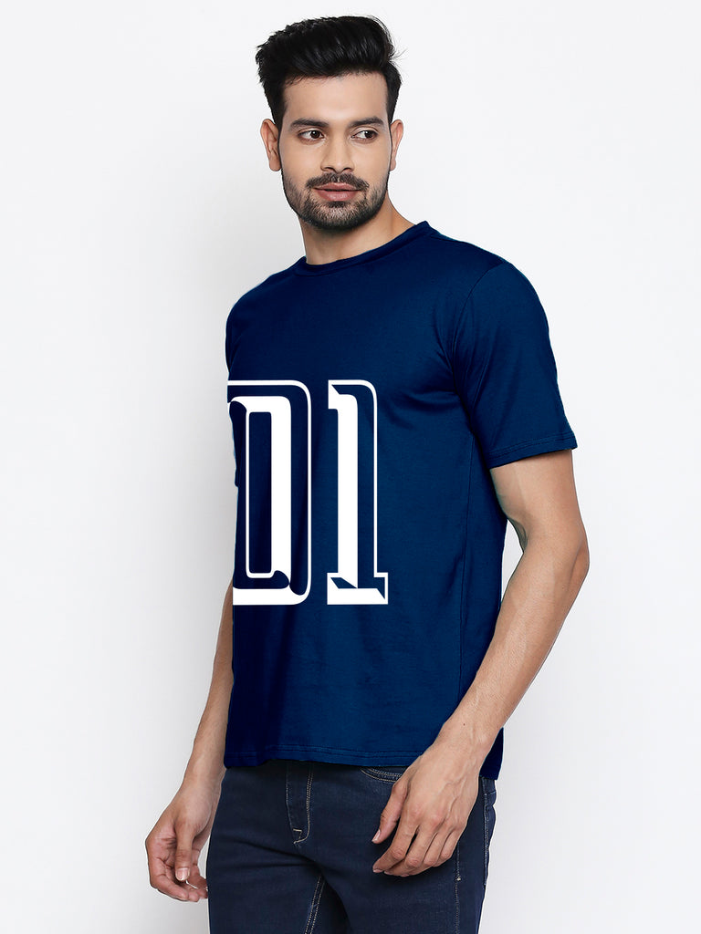 Blacksmith Number 01 Round Neck Printed T-shirt for Men - Tshirt for Men.