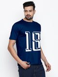 Blacksmith Number 18 Round Neck Printed T-shirt for Men - Tshirt for Men.