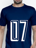 Blacksmith Number 07 Round Neck Printed T-shirt for Men - Tshirt for Men.