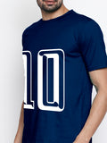 Blacksmith Number 10 Round Neck Printed T-shirt for Men - Tshirt for Men.