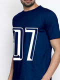 Blacksmith Number 07 Round Neck Printed T-shirt for Men - Tshirt for Men.