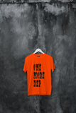 Blacksmith | Blacksmith Fashion | Printed One More Rep Orange And Black 100% Soft Cotton Bio-Washed Top for women's and Girls