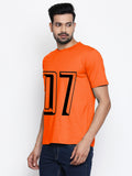 Blacksmith Number 07 Round Neck Printed T-shirt for Men - Tshirt for Men.