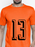 Blacksmith Number 13 Round Neck Printed T-shirt for Men - Tshirt for Men.