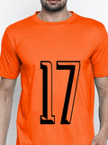 Blacksmith Number 17 Round Neck Printed T-shirt for Men - Tshirt for Men.