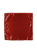 Blacksmith Solid Rust Pocket Square for Men