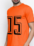 Blacksmith Number 05 Round Neck Printed T-shirt for Men - Tshirt for Men.