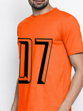 Blacksmith Number 07 Round Neck Printed T-shirt for Men - Tshirt for Men.