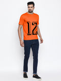 Blacksmith Number 12 Round Neck Printed T-shirt for Men - Tshirt for Men.