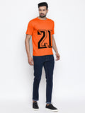 Blacksmith Number 21 Round Neck Printed T-shirt for Men - Tshirt for Men.