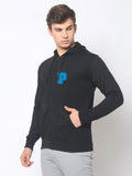 Blacksmith Alphabet P Hoodie Sweatshirt for Men with Fleece Lining - Blacksmith Hoodie Sweatshirt for Men.