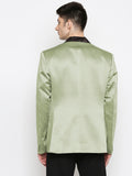 Blacksmith | Blacksmith Fashion | Blacksmith Pista Green Tuxedo for Men | Blacksmith Blazer 