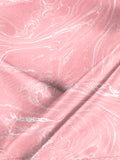 Blacksmith Marble Pink Printed Pocket Square for Men