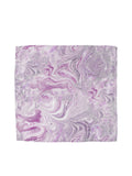 Blacksmith Marble Pink Printed Pocket Square for Men