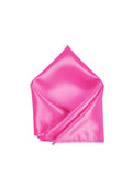 Blacksmith Solid Dark Pink Pocket Square for Men