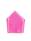 Blacksmith Solid Dark Pink Pocket Square for Men