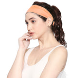 Blacksmith
 Peach Advanced Headband for Men and Women with Silicone Grip