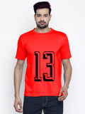 Blacksmith Number 13 Round Neck Printed T-shirt for Men - Tshirt for Men.