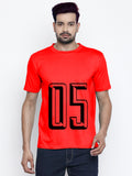 Blacksmith Number 05 Round Neck Printed T-shirt for Men - Tshirt for Men.