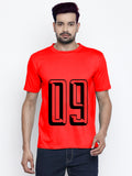 Blacksmith Number 09 Round Neck Printed T-shirt for Men - Tshirt for Men.