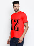 Blacksmith Number 12 Round Neck Printed T-shirt for Men - Tshirt for Men.