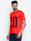 Blacksmith Number 20 Round Neck Printed T-shirt for Men - Tshirt for Men.