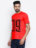 Blacksmith Number 09 Round Neck Printed T-shirt for Men - Tshirt for Men.