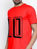 Blacksmith Number 10 Round Neck Printed T-shirt for Men - Tshirt for Men.