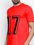 Blacksmith Number 17 Round Neck Printed T-shirt for Men - Tshirt for Men.