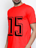 Blacksmith Number 05 Round Neck Printed T-shirt for Men - Tshirt for Men.