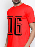 Blacksmith Number 06 Round Neck Printed T-shirt for Men - Tshirt for Men.