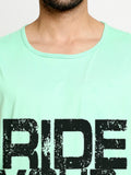 Blacksmith Ride Your Way Cotton Printed Sando For Men - Gym Sando For Men.