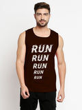 Blacksmith Run Run Cotton Printed Sando For Men - Gym Sando For Men.