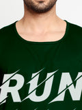 Blacksmith Run Run Cotton Printed Sando For Men - Gym Sando For Men.