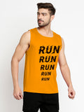 Blacksmith Run Run Cotton Printed Sando For Men - Gym Sando For Men.