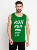 Blacksmith Run Run Cotton Printed Sando For Men - Gym Sando For Men.