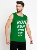 Blacksmith Run Run Cotton Printed Sando For Men - Gym Sando For Men.