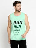 Blacksmith Run Run Cotton Printed Sando For Men - Gym Sando For Men.