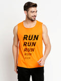 Blacksmith Run Run Cotton Printed Sando For Men - Gym Sando For Men.